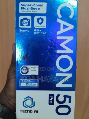 Tecno Camon 50 Pro 256 GB Graphite