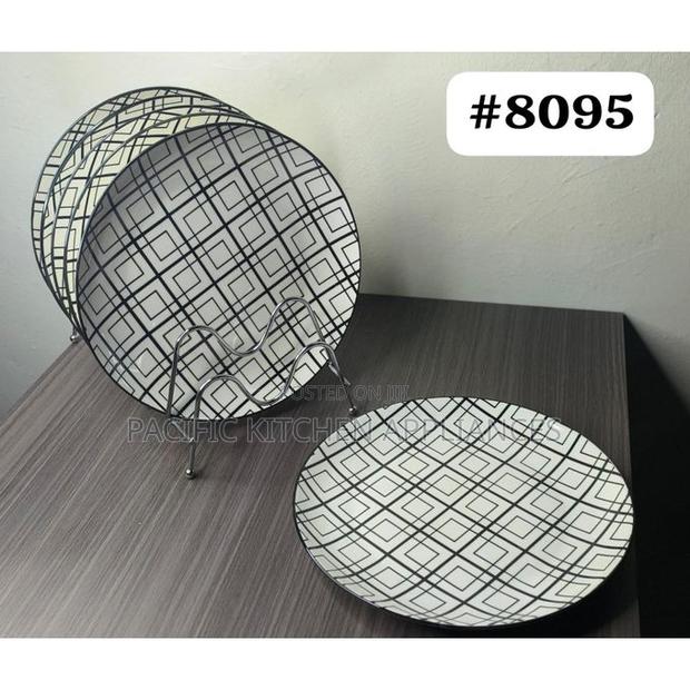 6pcs Stylish Plates Dinner Set Plates - main view