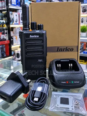 Inrico T521 SIM Card 4G Walkie Talkie for Long Distance Team Comms Set