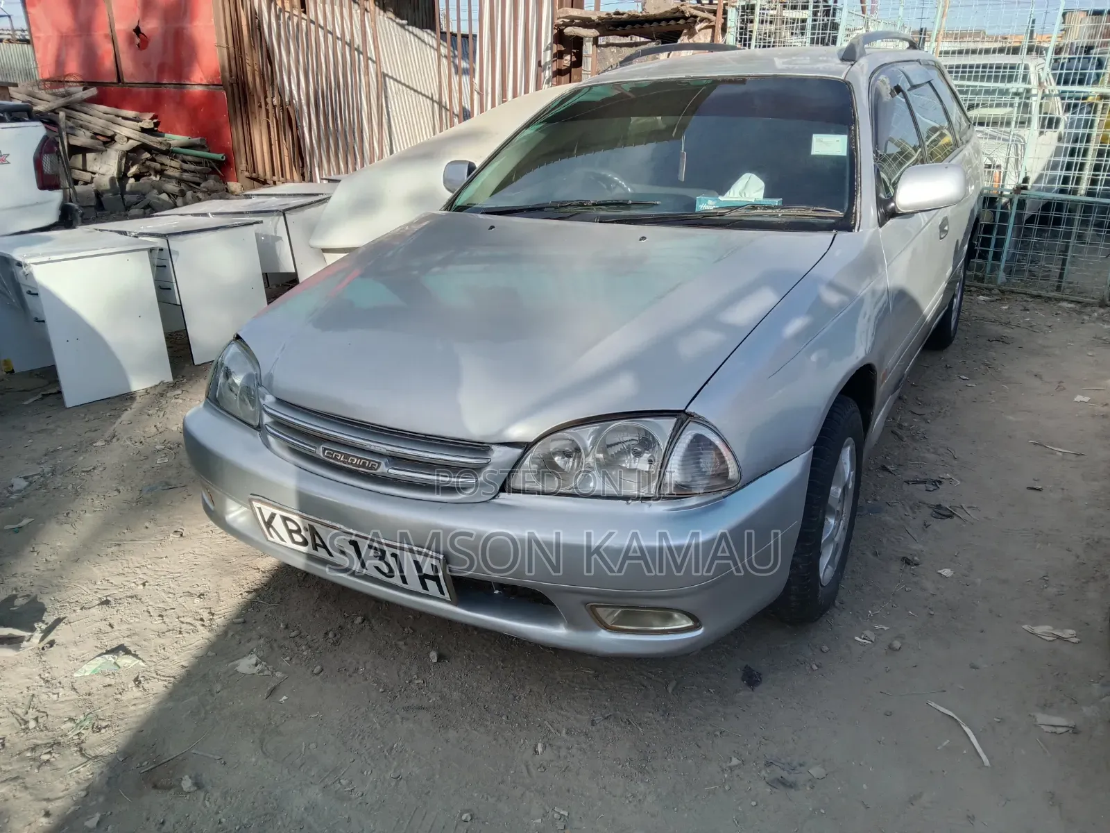 Toyota Caldina 2002 Silver