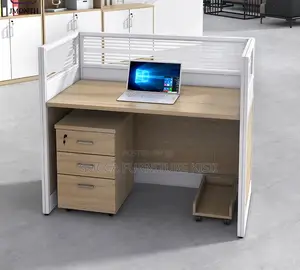 Single Way Modular Office Workstation