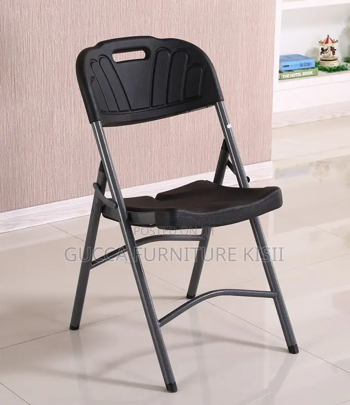 Foldable Ergonomic Heavy Duty Plastic Chair