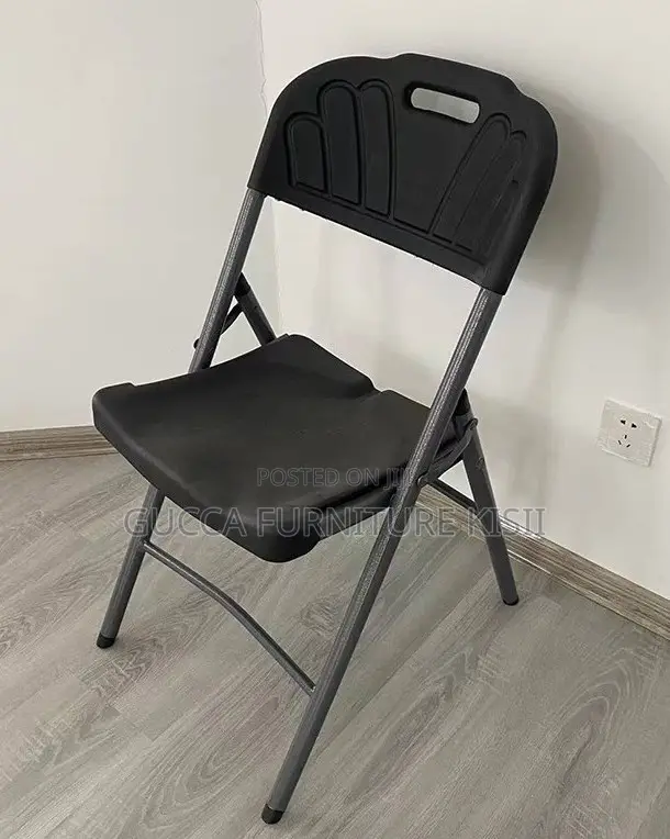 Foldable Ergonomic Heavy Duty Plastic Chair