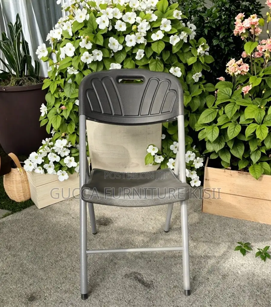 Foldable Ergonomic Heavy Duty Plastic Chair