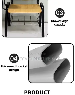 Customized Ergonomic Wooden Lecture Chair