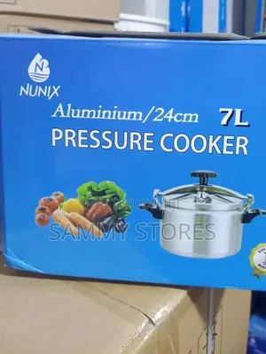 Nunix 7L Pressure Cooking Pot – Easy Clean Aluminium Design