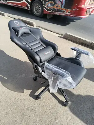 High Back Racing Style Office Chair With Headrest & Footrest