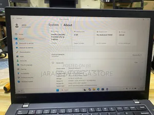 Laptop Lenovo ThinkPad T470s 8GB Intel Core i5 SSD 256GB