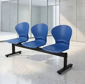 3 Way Ergonomic Plastic Waiting Bench