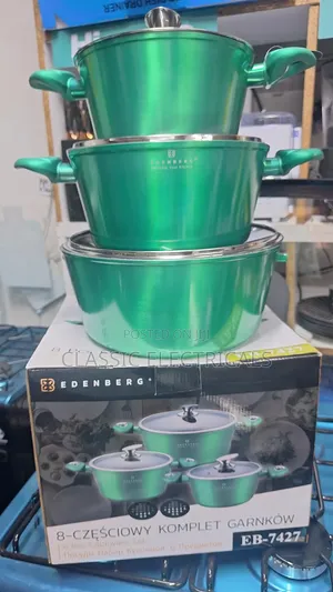 Edenberg 8 PCS Nonstick Cookware Set