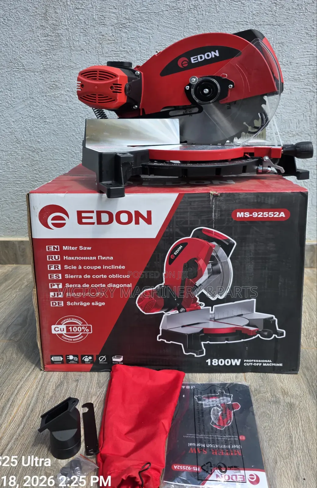 EDON MS-92552A Mitre Saw
