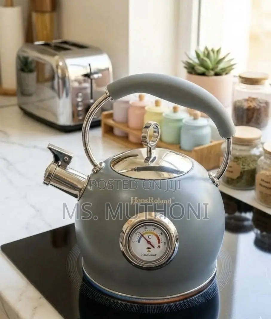 Temperature Display Whistling Kettle (Induction Friendly )