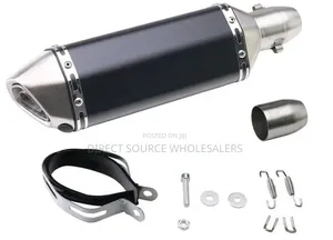 Motorcycle Modified Exhaust Pipe.