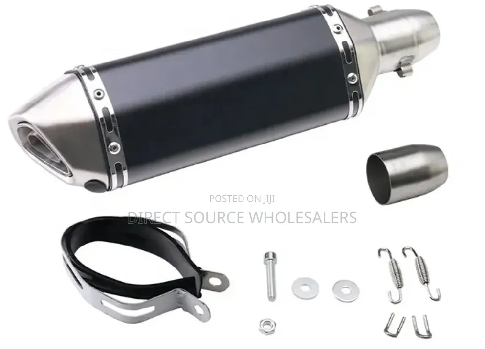 Motorcycle Modified Exhaust Pipe.