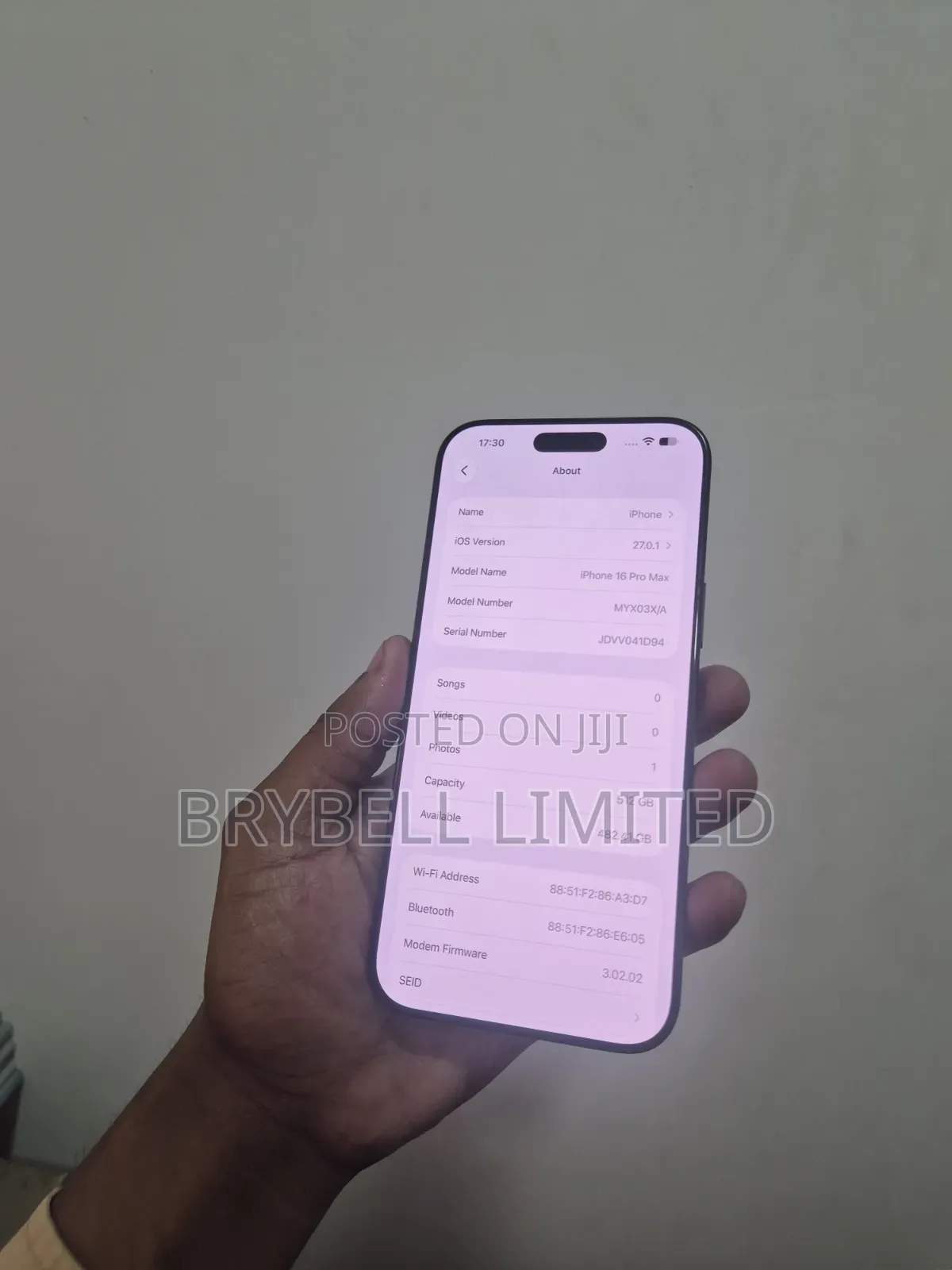 Apple iPhone 16 Pro Max 512 GB Black