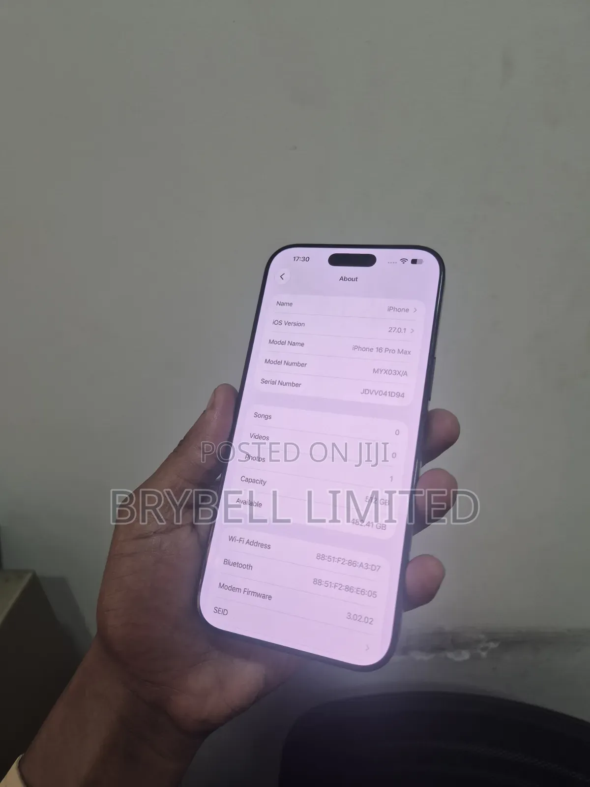 Apple iPhone 16 Pro Max 512 GB Black