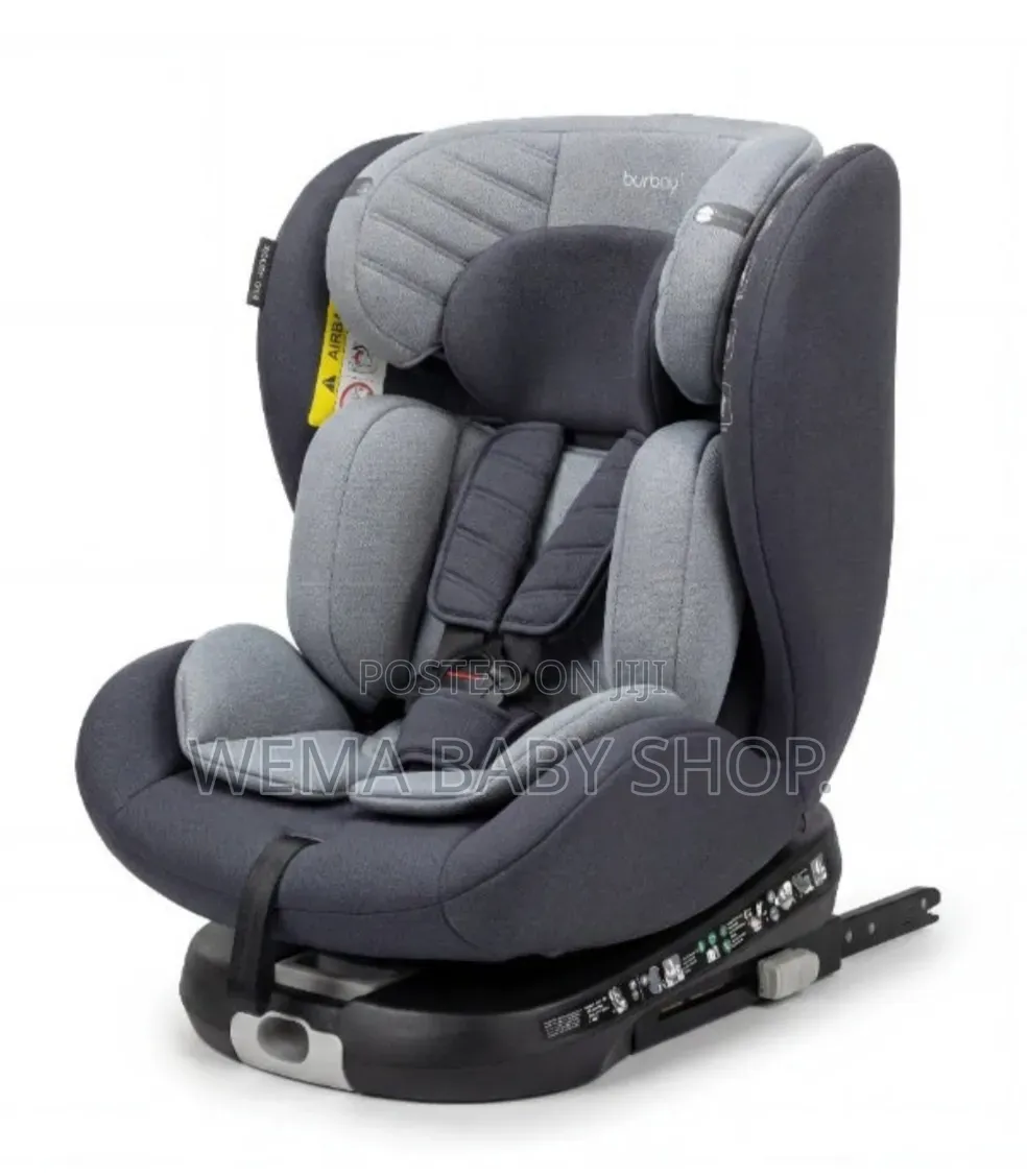 Burbay ISOFIX 360° Rotating Baby Car Seat