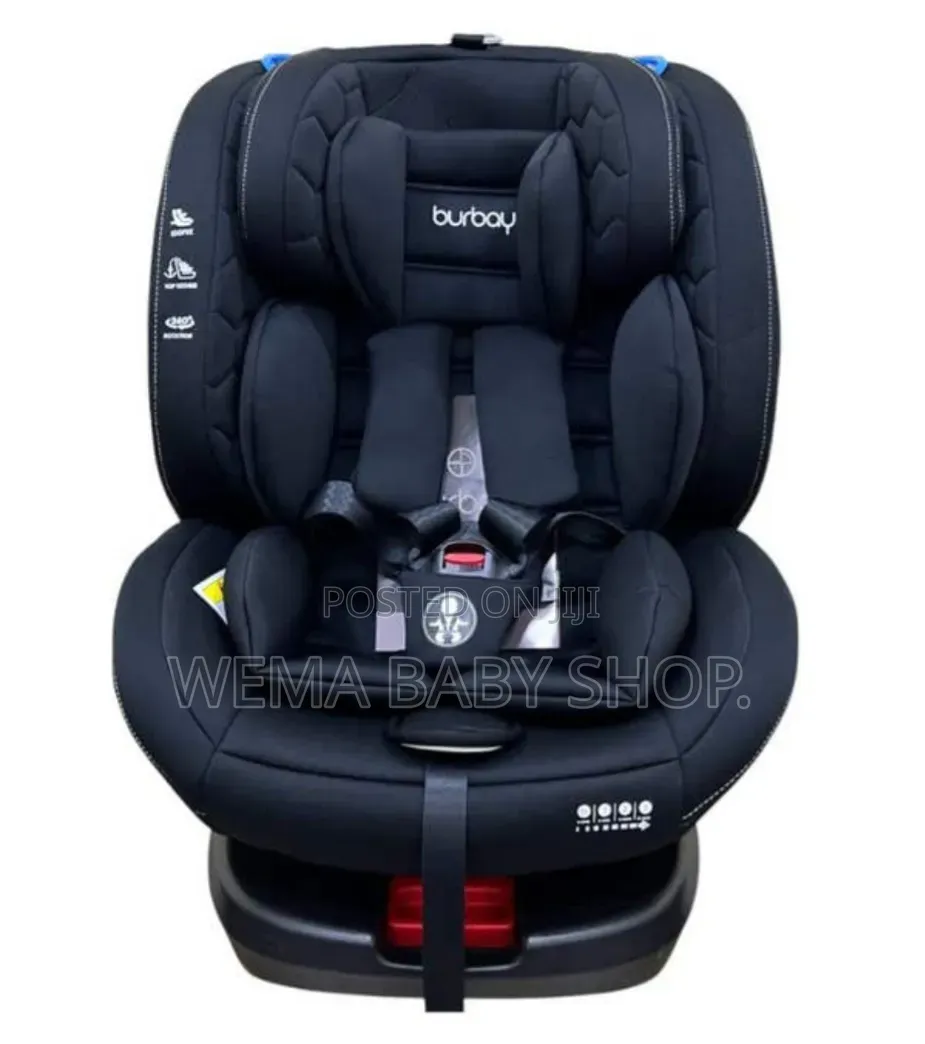 Burbay ISOFIX 360° Rotating Baby Car Seat