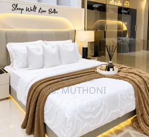  Premium Pleated Wave-Pattern Duvet Cover Set
