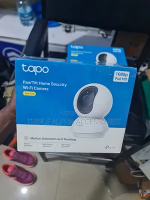 TP-Link Tapo C200,1080p Indoor Motorized PTZ Wi-Fi Security Camera.