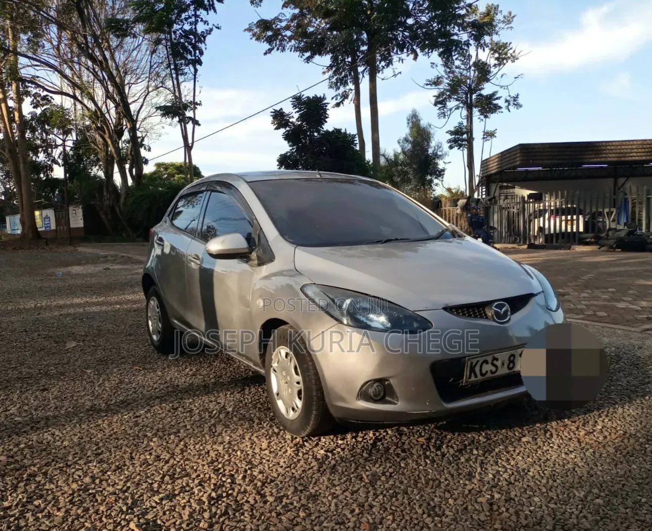 Mazda Demio 2012 Silver