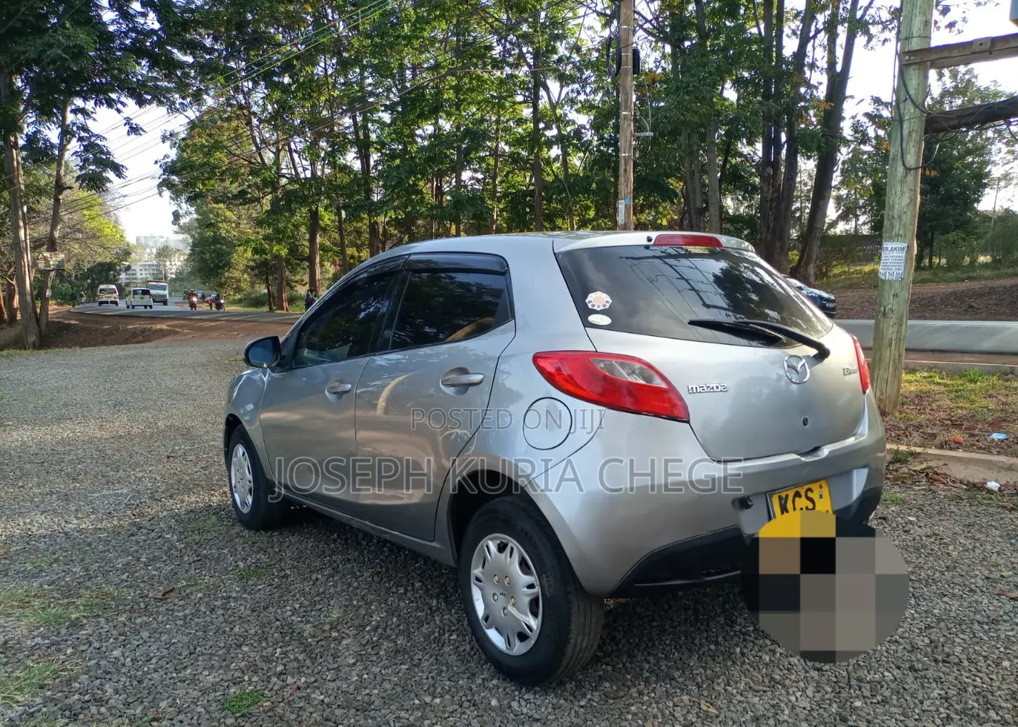 Mazda Demio 2012 Silver