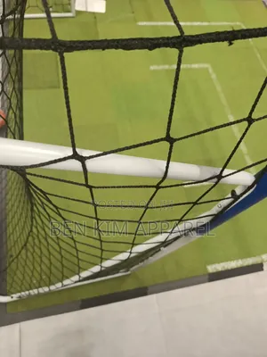3Metres by 2 * 1.2 Metallic Goal With Net Tool Free Assembly 40mm Tube