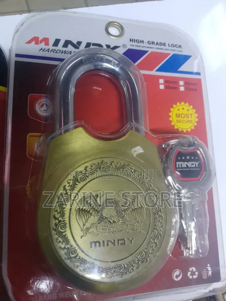 Mindy 70mm Padlock Anti-Theft Top Security Padlock