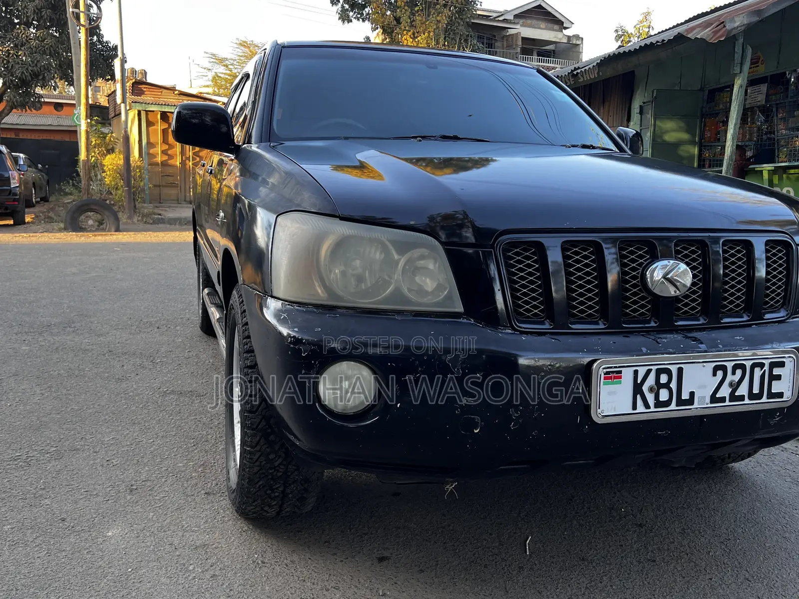 Toyota Kluger 2004 Black