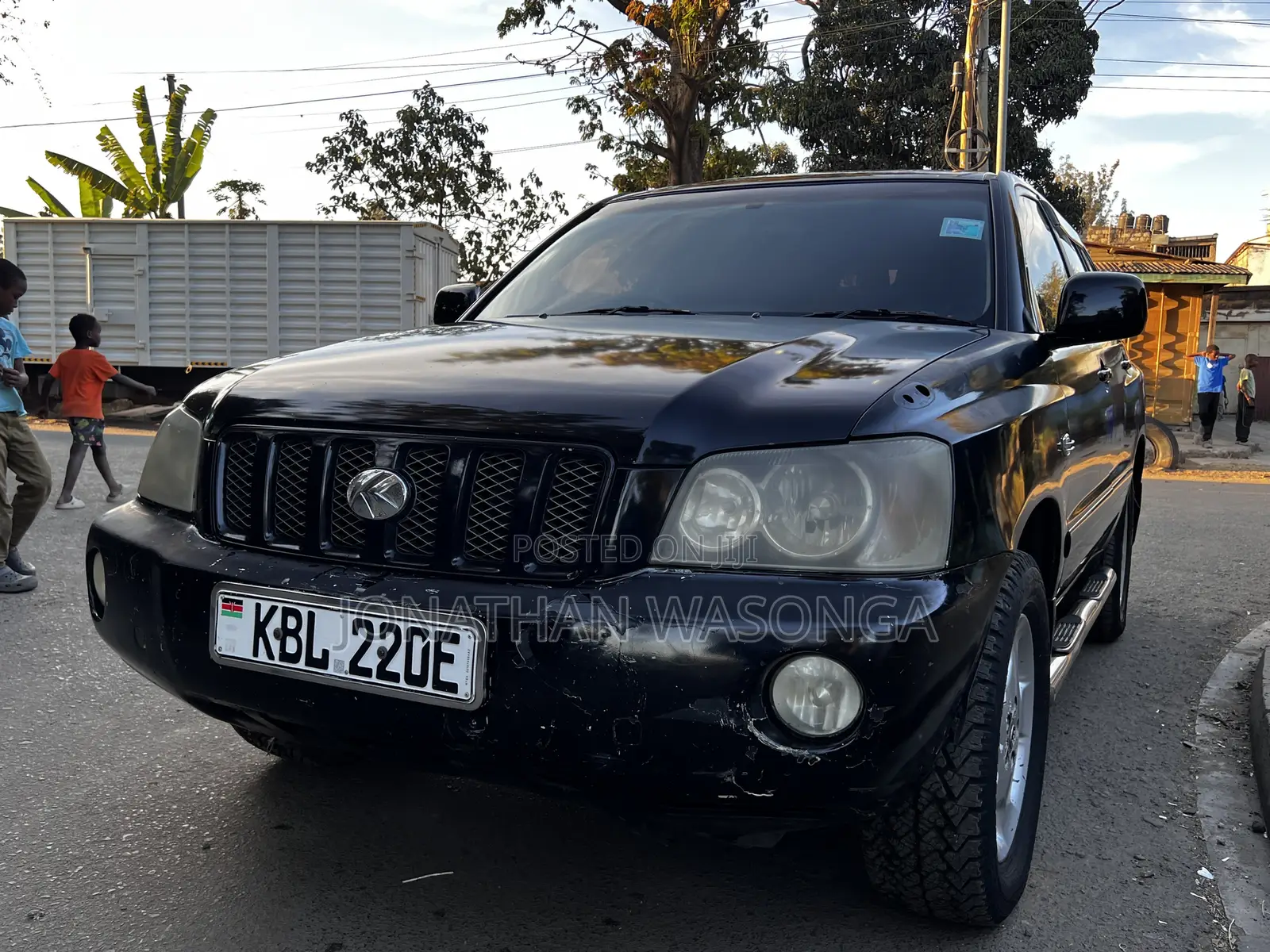 Toyota Kluger 2004 Black