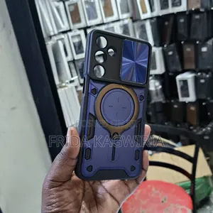 Samsung A57 5G Hard Cover With Camshield and Stand