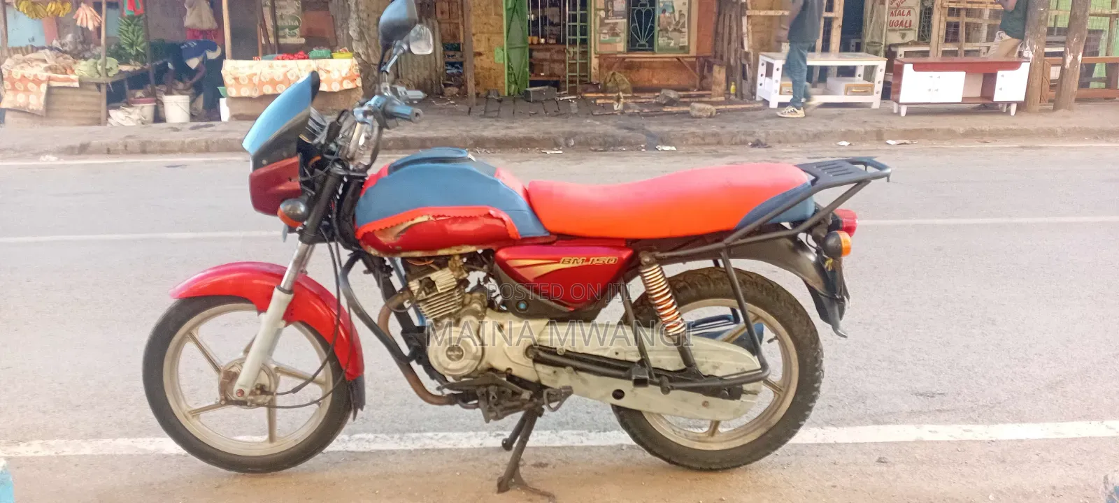 Bajaj Boxer 2018 Red