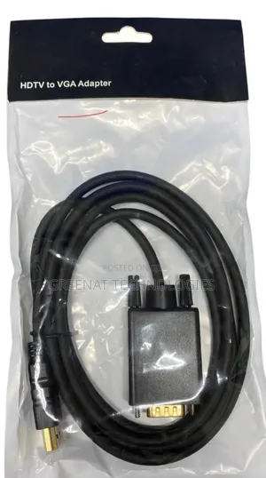 HDMI to VGA Adapter Cable HDMI Male to VGA Male Converter 1080P