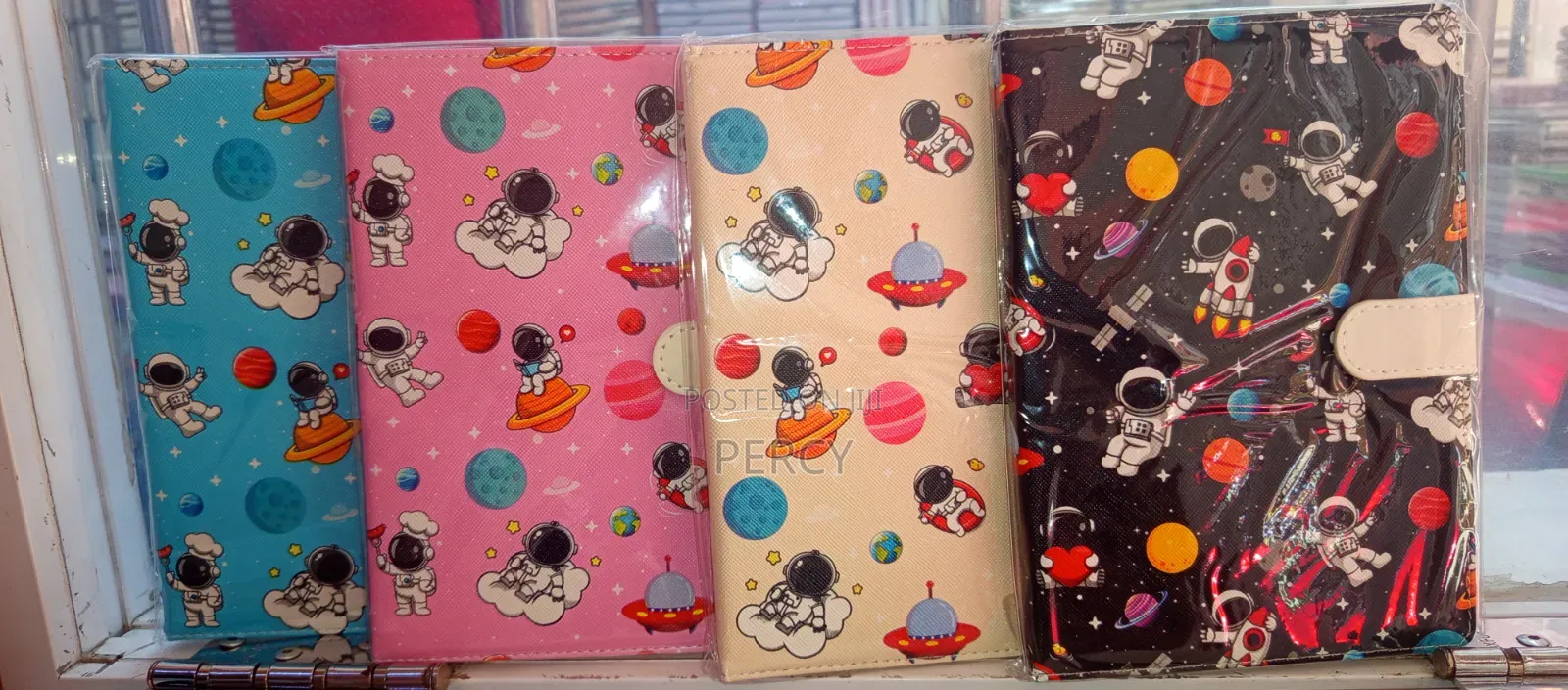 Cute Space-Themed Soft Padded Notebook Diary – 200 Pages