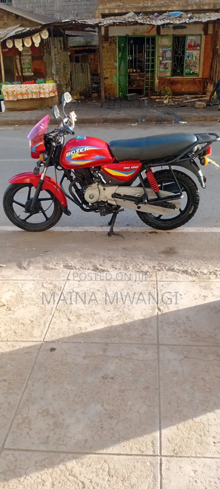 Bajaj Boxer 150 UG 2022 Red