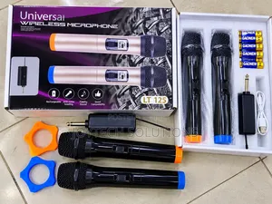 UHF Wireless Dual Microphone Kits for Church PA Stage and DJ Functions