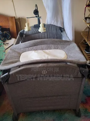 Baby Cot With Matress ,Mosquito Net,changing Station