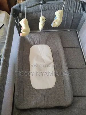 Baby Cot With Matress ,Mosquito Net,changing Station