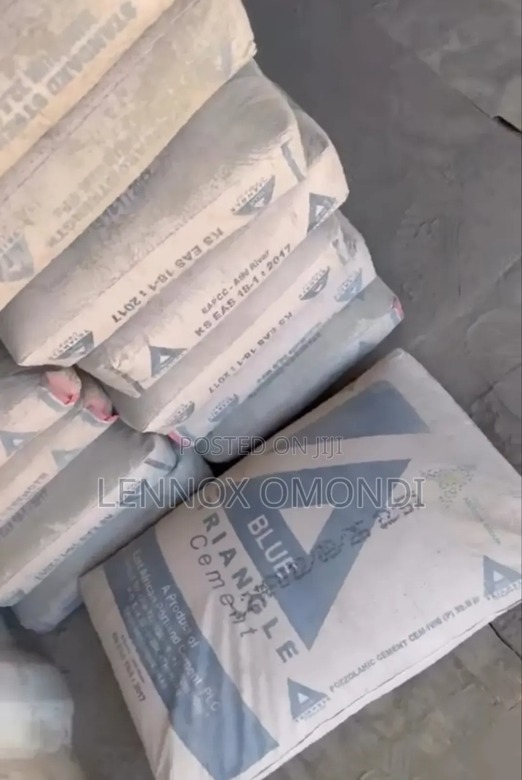 Blue Triangle Cement