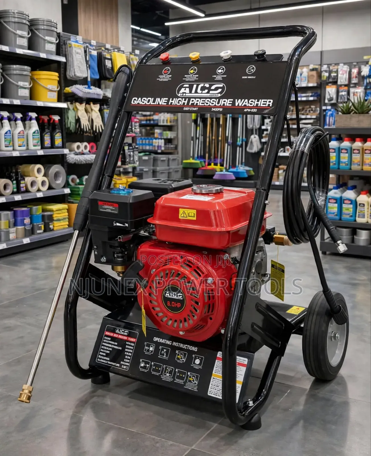 AICO APW-850 Gasoline High Pressure Washer,