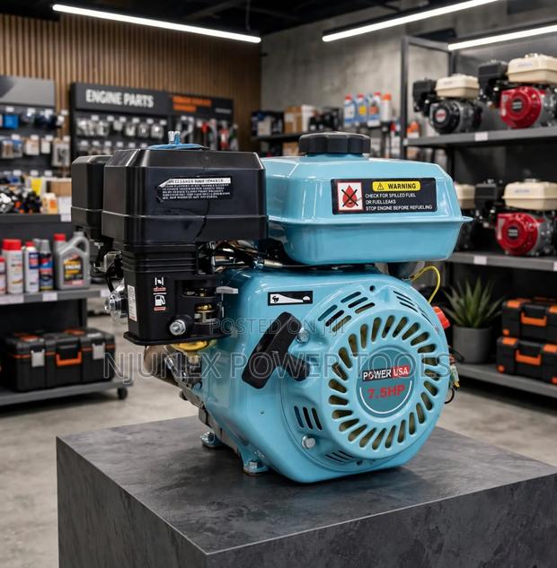 Power USA 7.5HP Petrol Engine (Model PW200) - main view