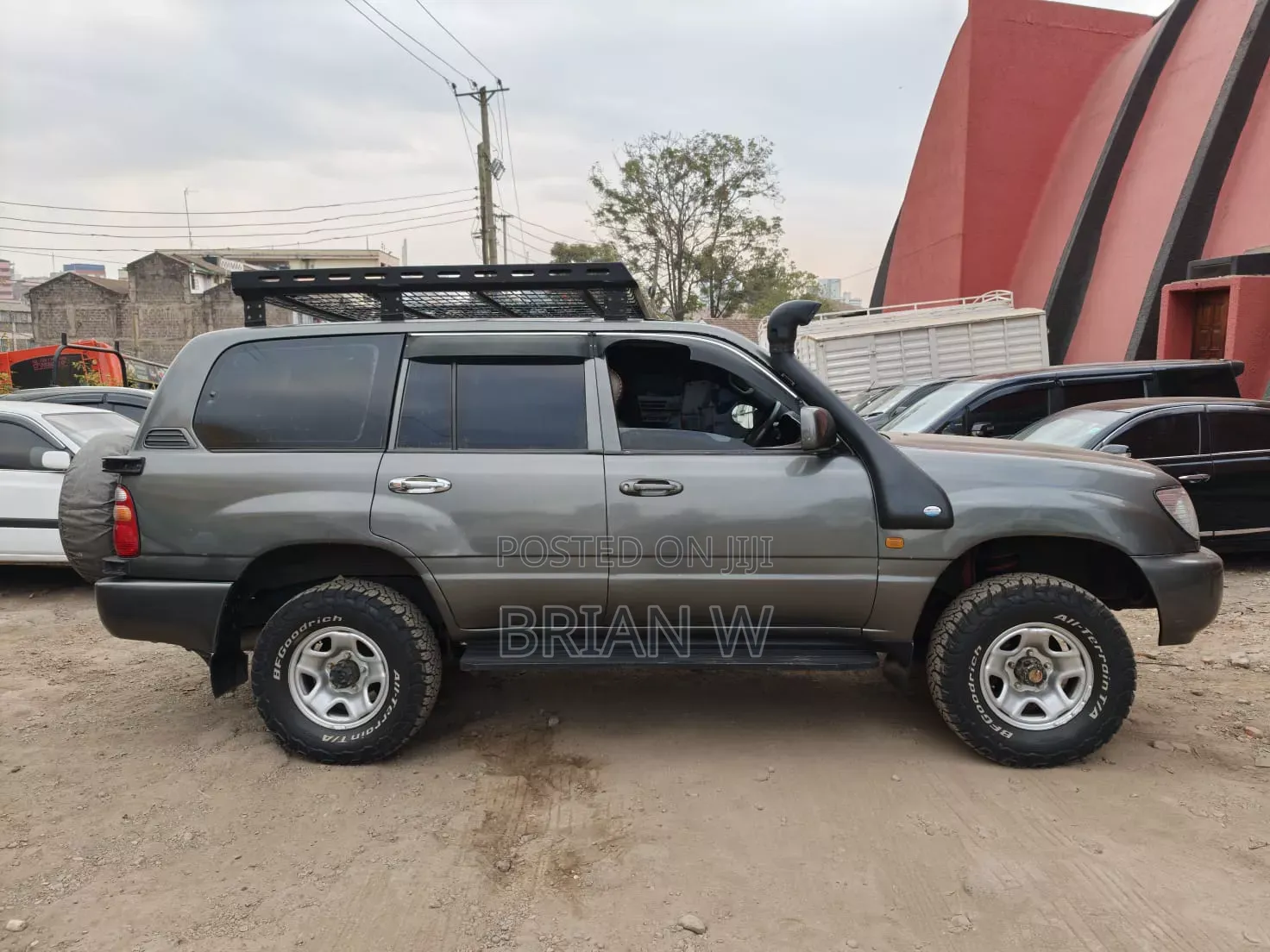 Toyota Land Cruiser 2005 Gray