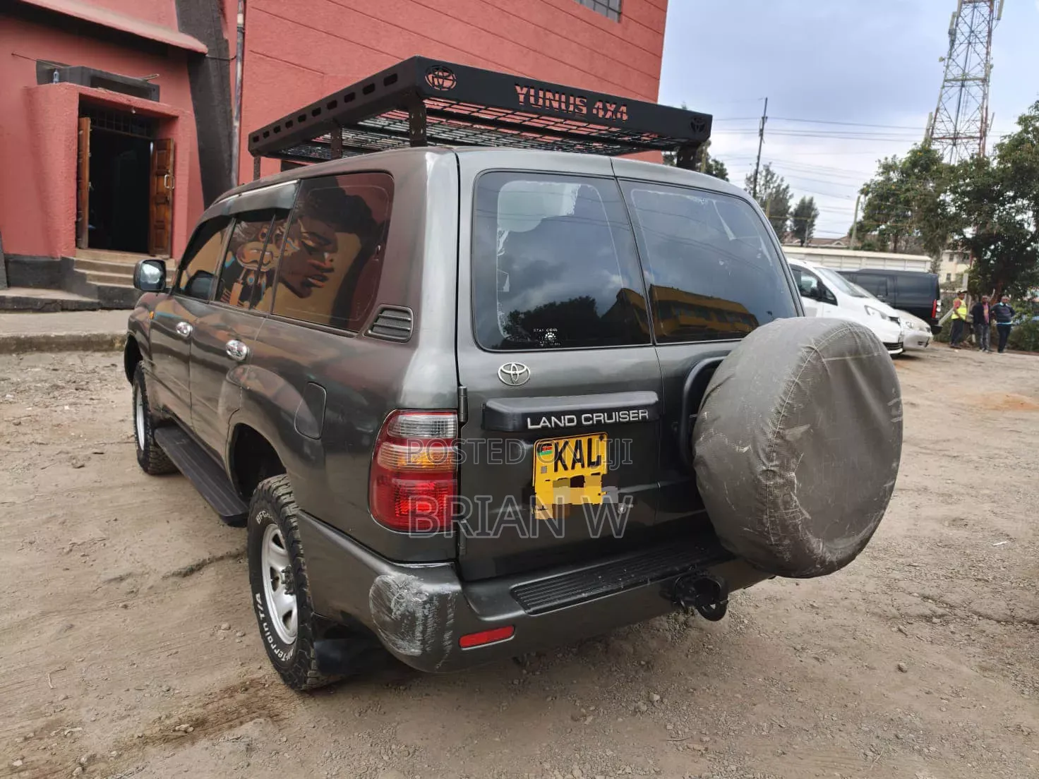 Toyota Land Cruiser 2005 Gray