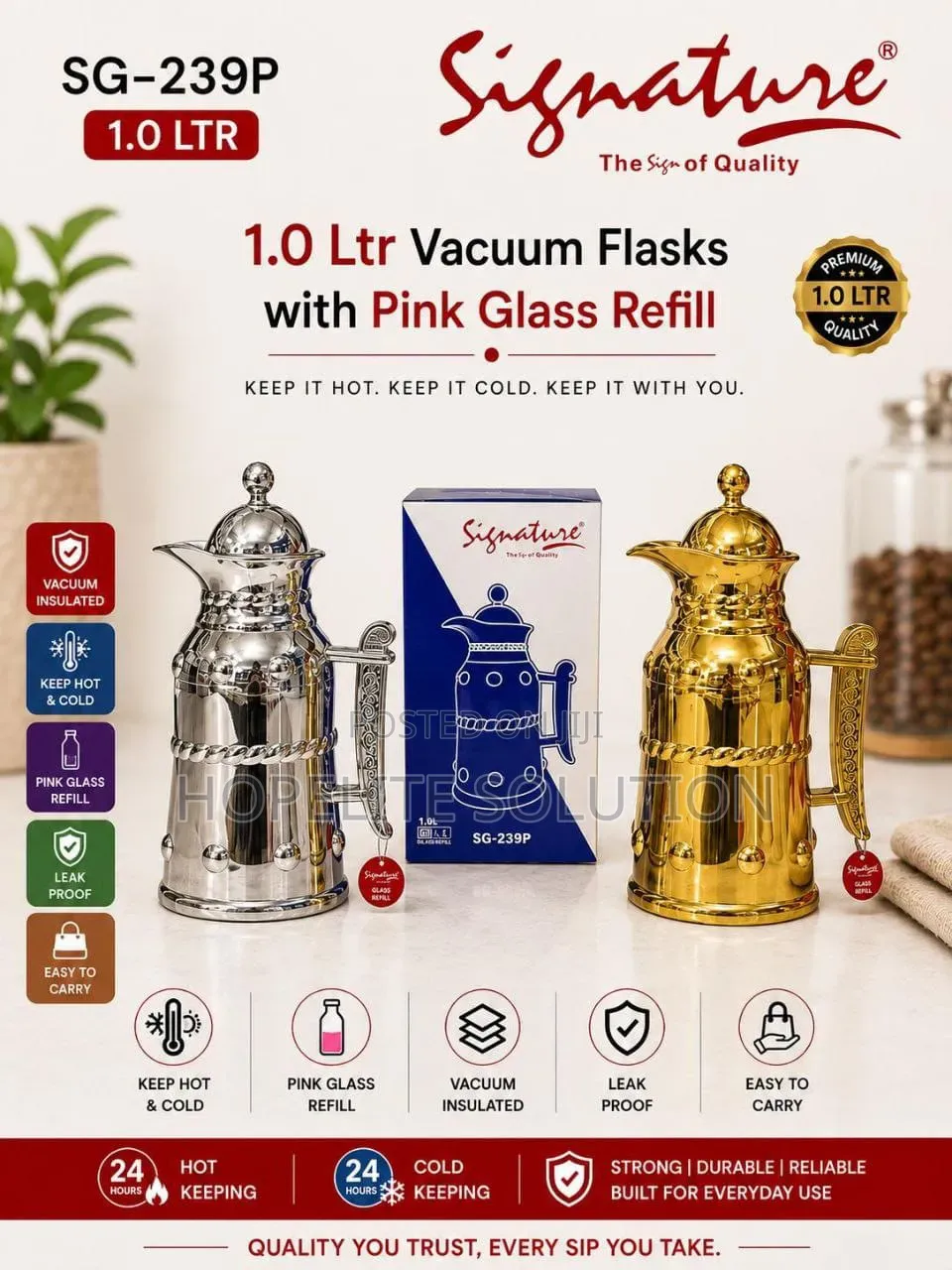 Signature Vacuum Flask
