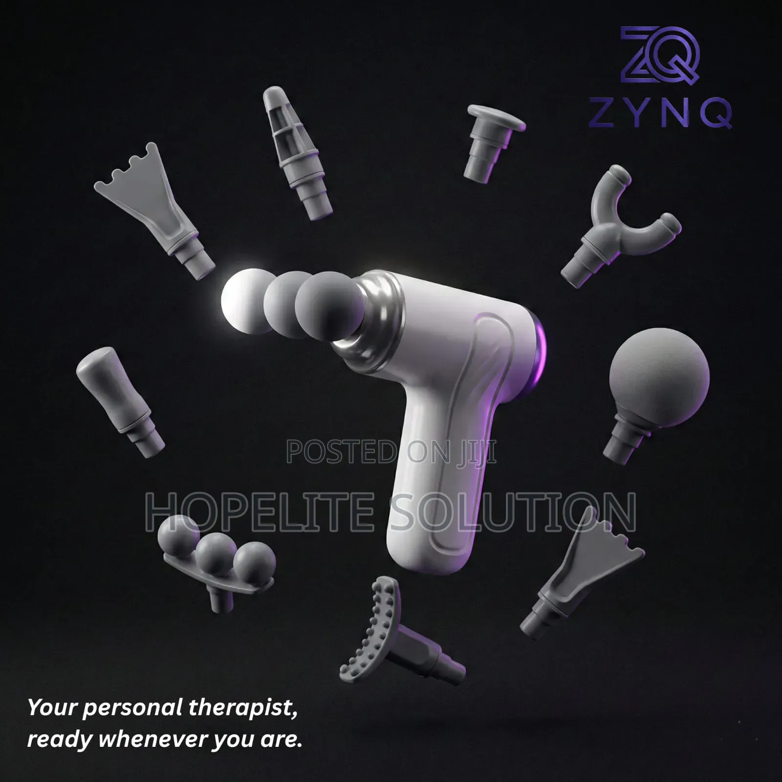 9 Head Fascia Massage Gun