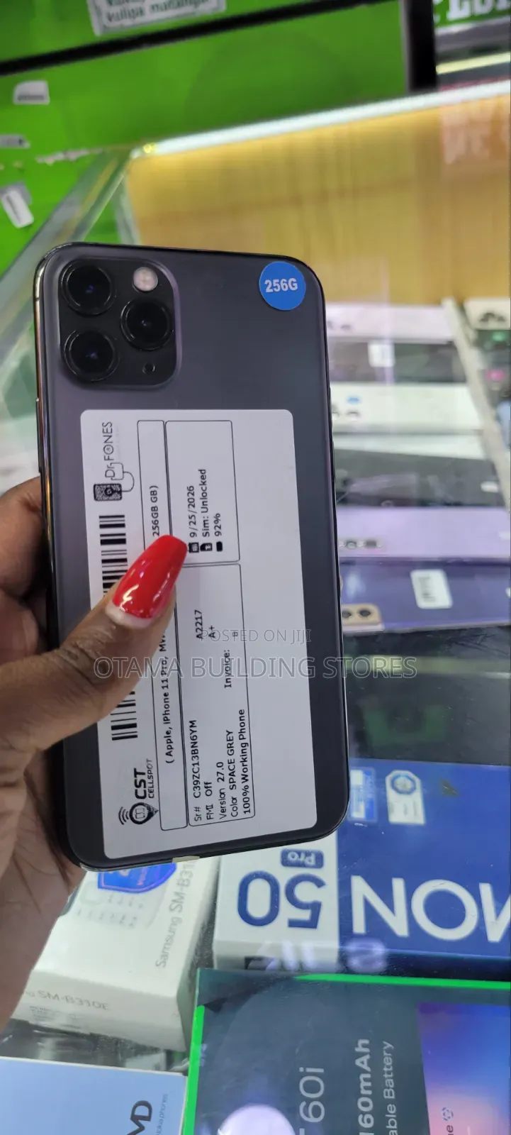 Apple iPhone 11 Pro 256 GB Black