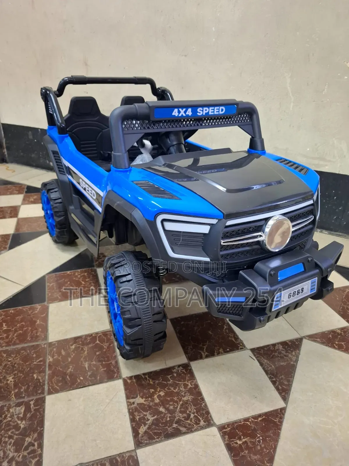 Remote Control Kids 4×4 Rechargeable Two Seater Jeep