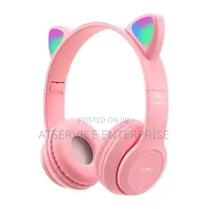 Best Gift for Kids Headphones Cute Pets Headset Cute Cat Ear Headphone