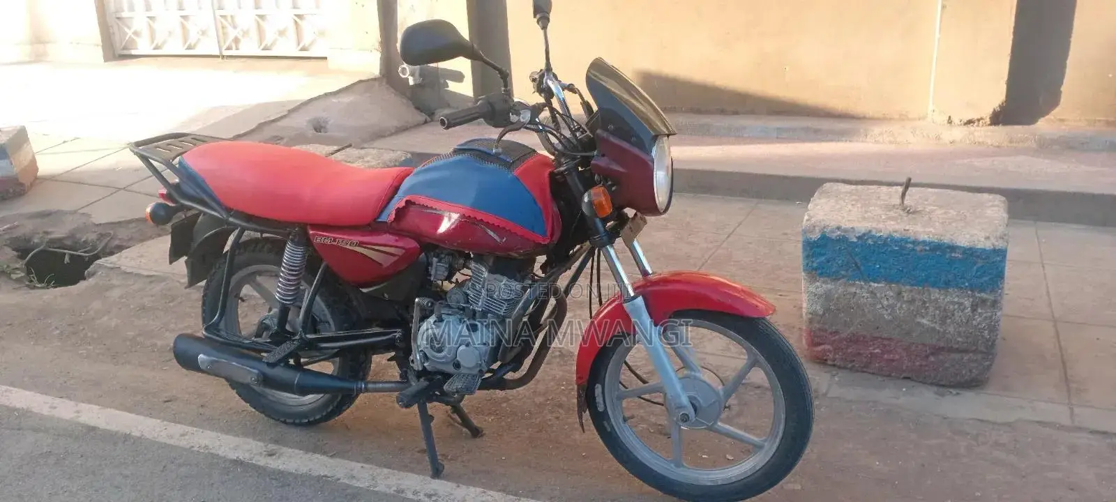 Bajaj Boxer 2018 Red