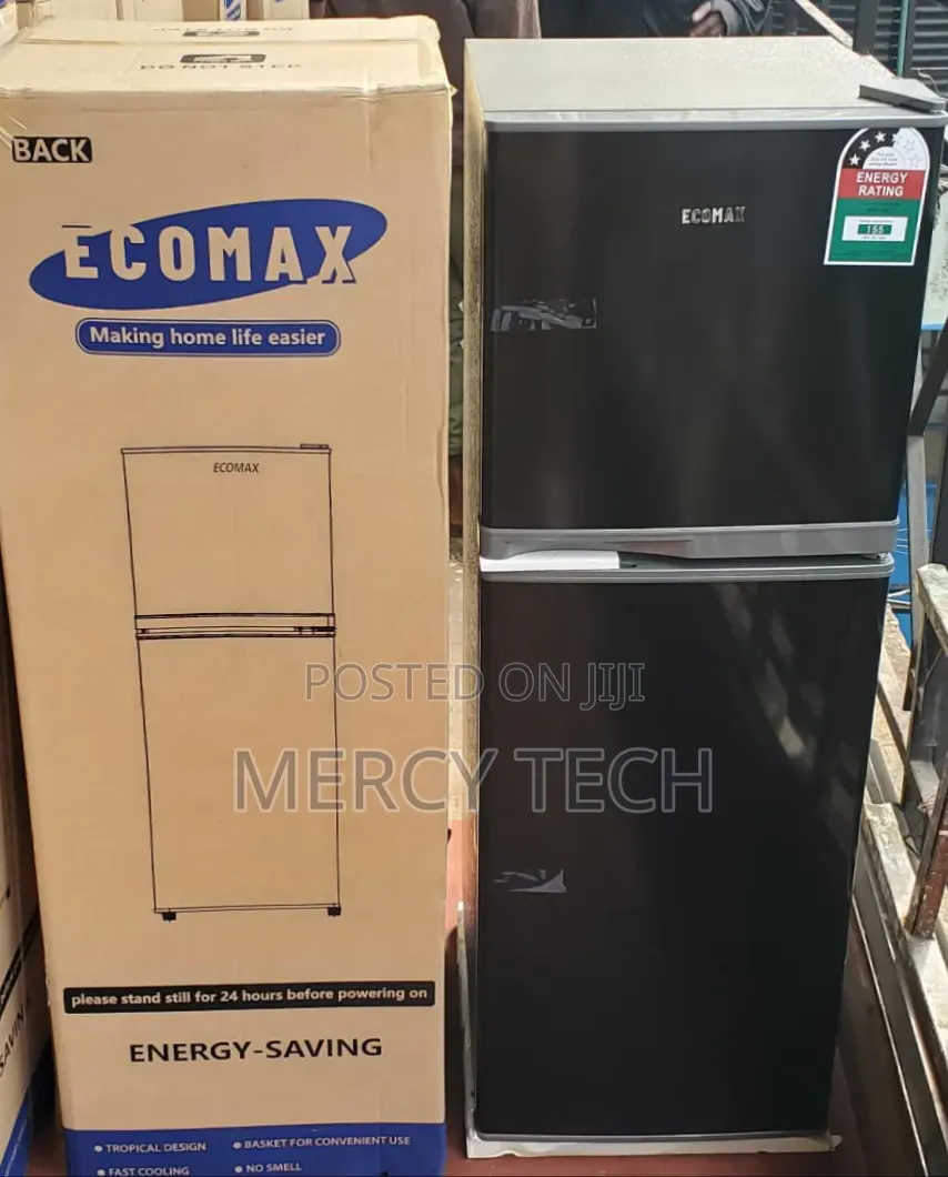 Ecomax Fridge 108L (Dark Silver)